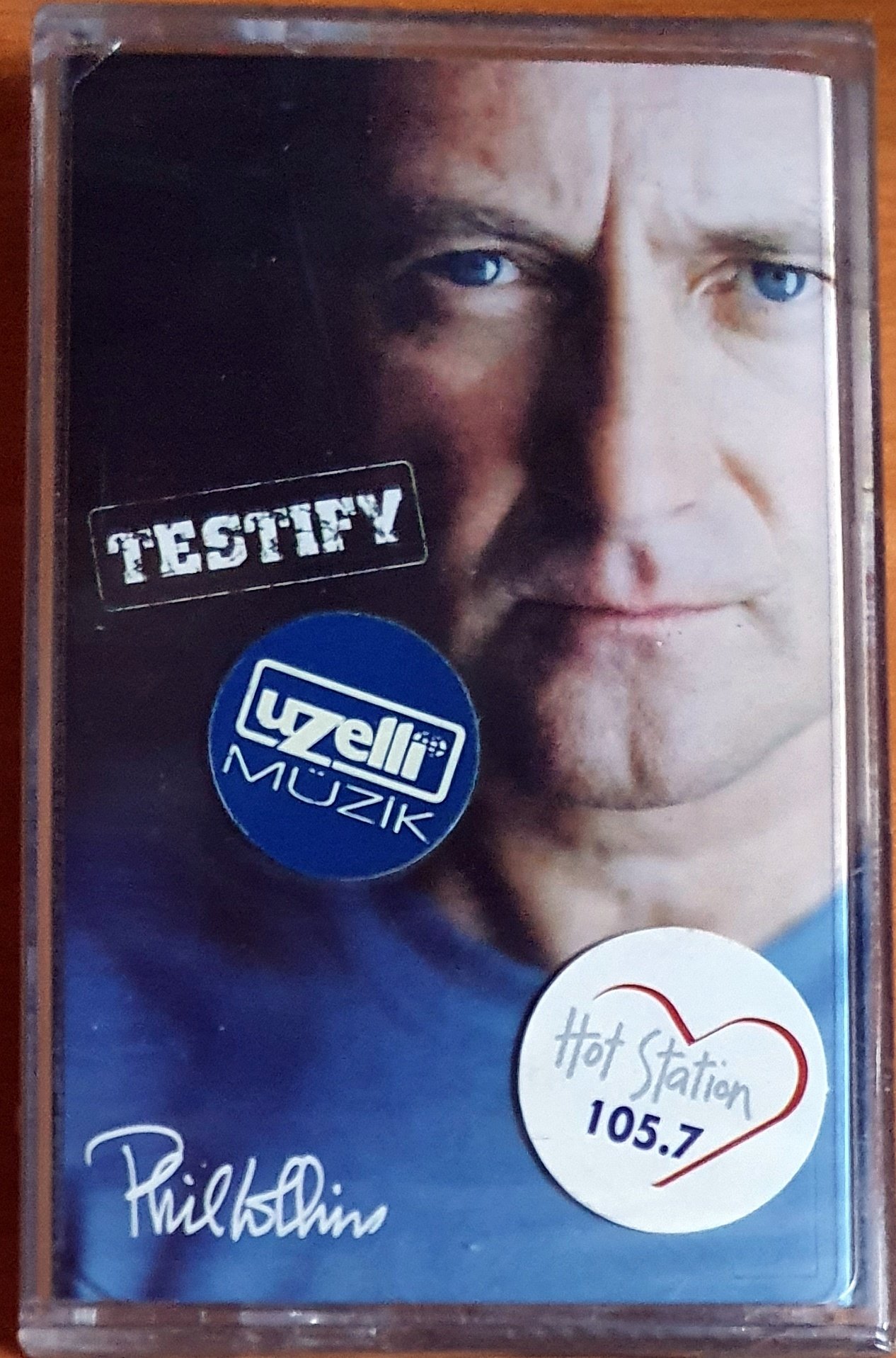 PHIL COLLINS - TESTIFY (2002) - KASET SIFIR