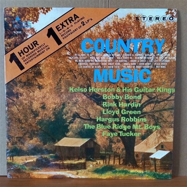 COUNTRY MUSIC / KELSO HERSTON & HIS GUITAR KINGS - LP 2.EL PLAK