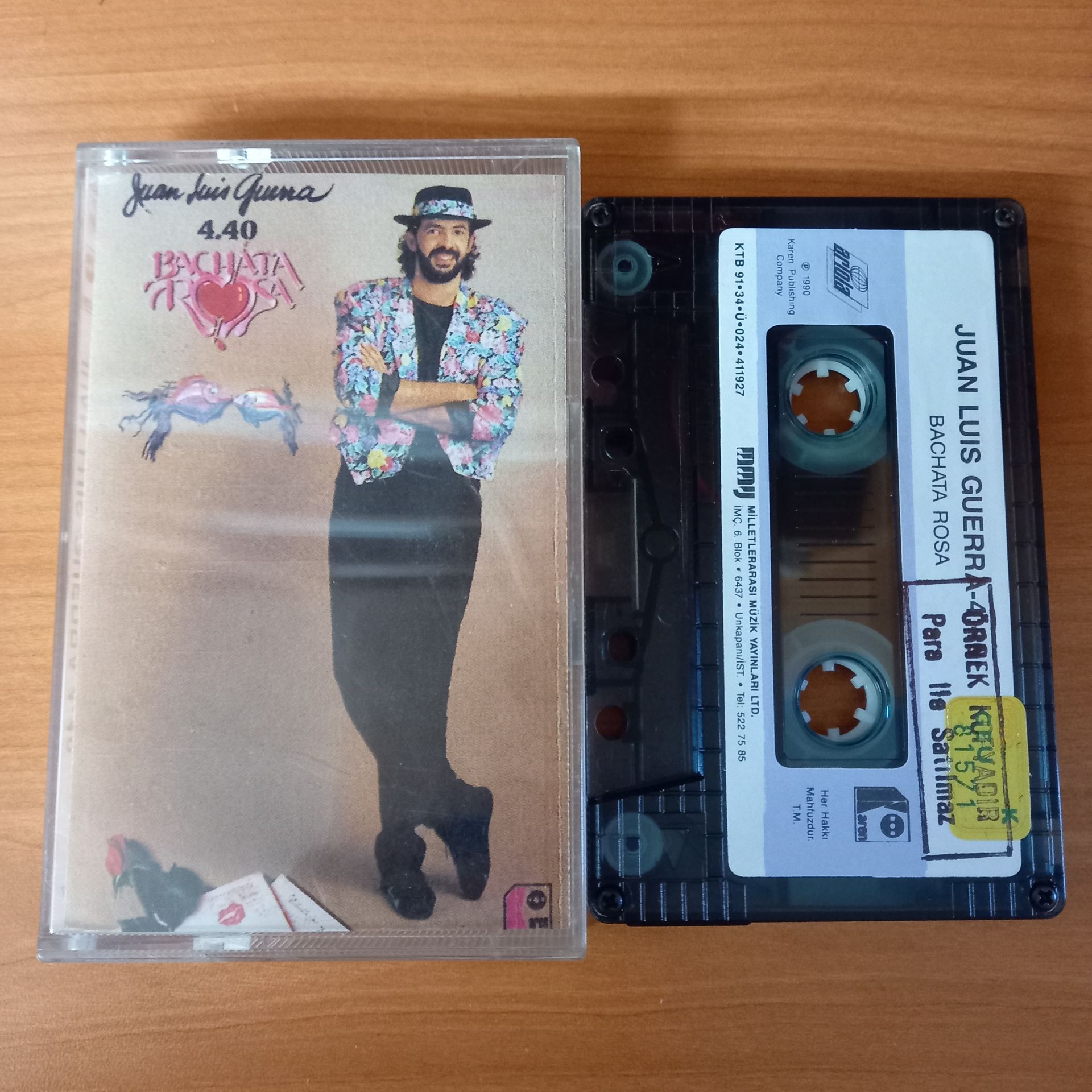 JUAN LUIS GUERRA - 4:30 / BACHATA ROSA (1991) - KASET 2.EL