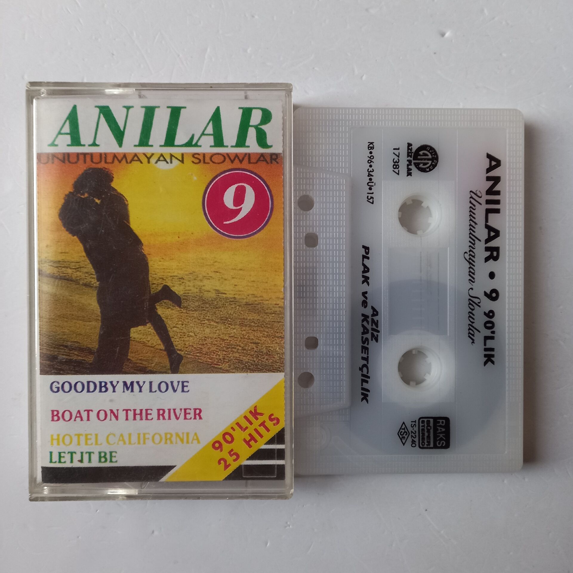 ANILAR 9 / UNUTULMAYAN SLOWLAR (1996) - KASET 2.EL