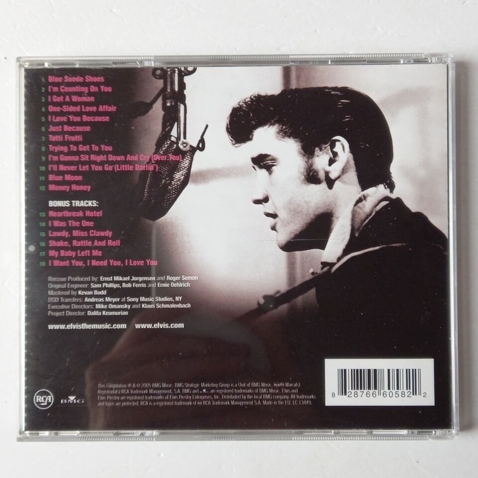 ELVIS PRESLEY – ELVIS PRESLEY (1956) - CD REMASTERED 2005 REISSUE 2.EL
