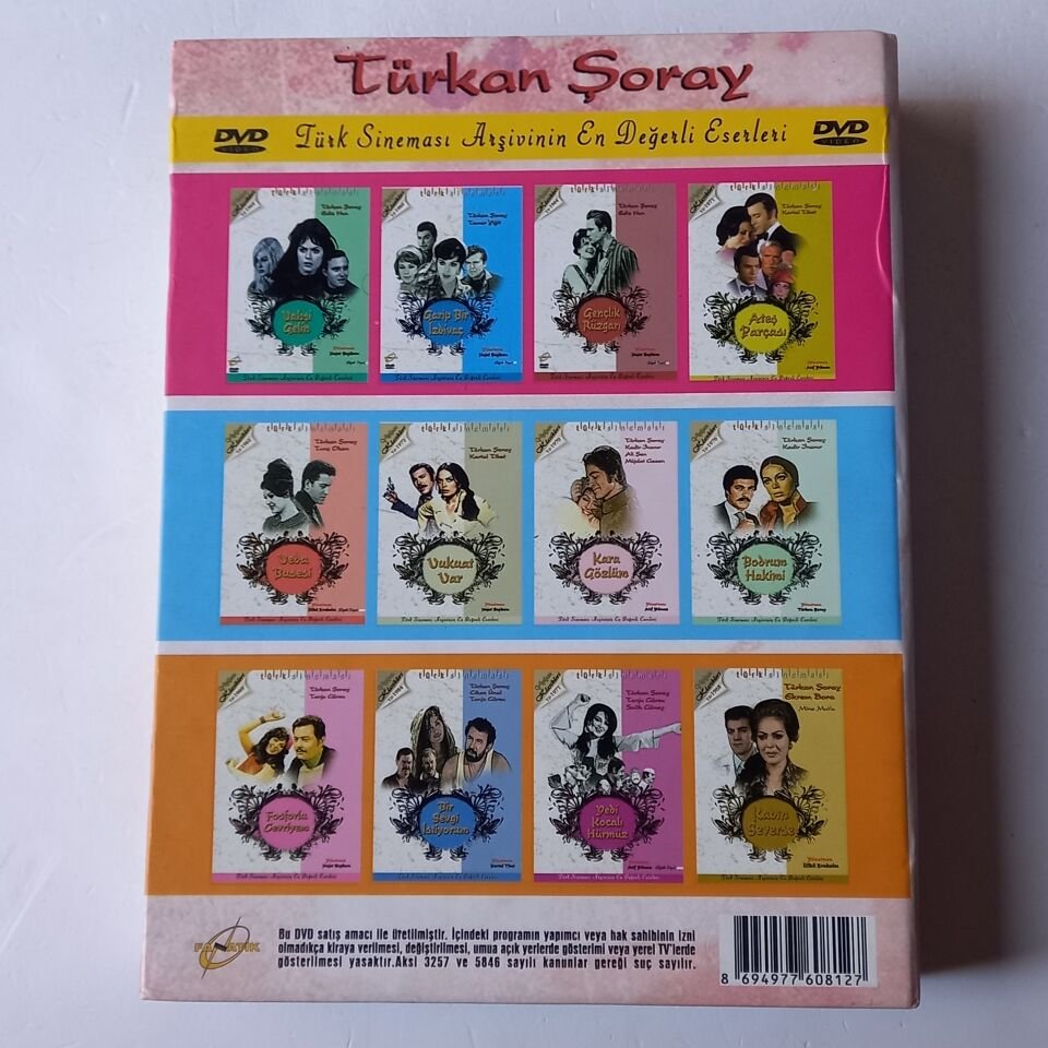 TÜRKAN ŞORAY KLASİKLERİ - 12DVD 2.EL