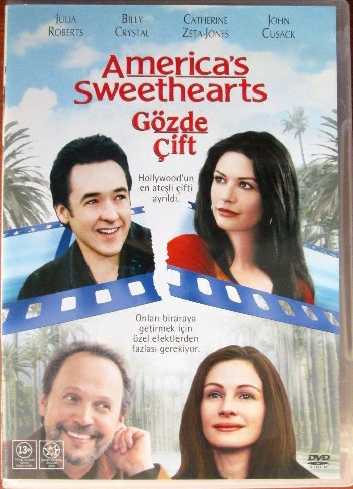 AMERICA'S SWEETHEARTS - JULIA ROBERTS - BILLY CRYSTAL - CATHERINE ZETA-JONES - JOHN CUSACK - DVD 2.EL