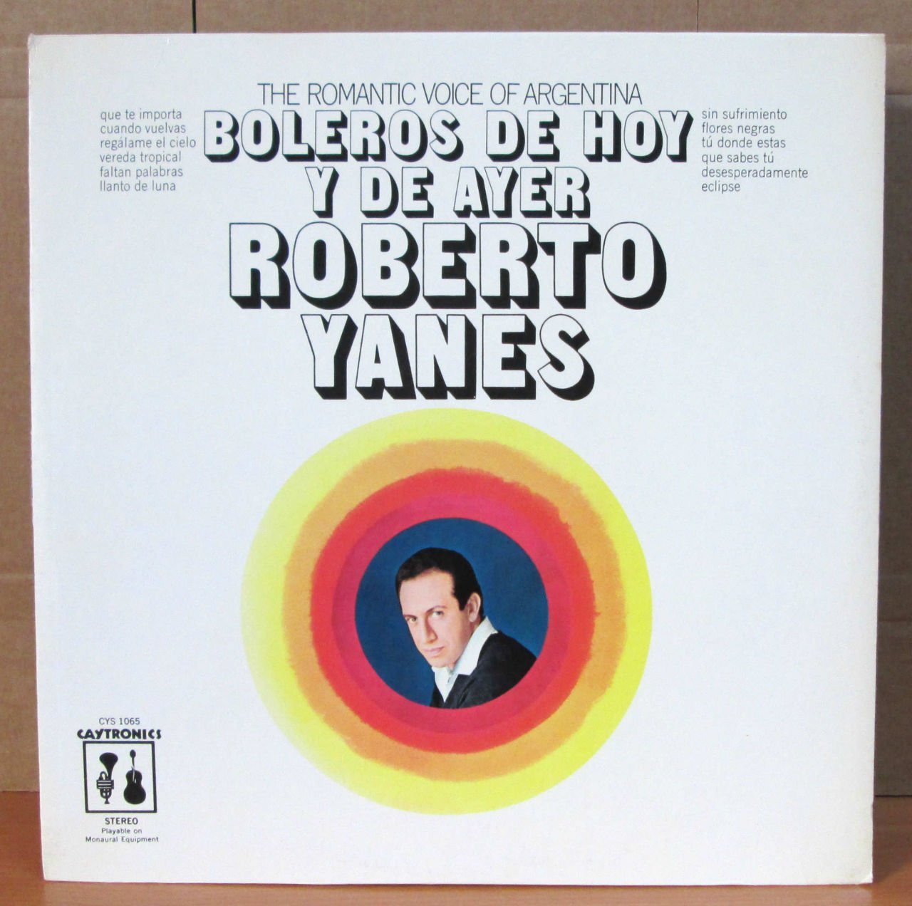 ROBERTO YANES - BOLEROS DE HOY LP 2.EL