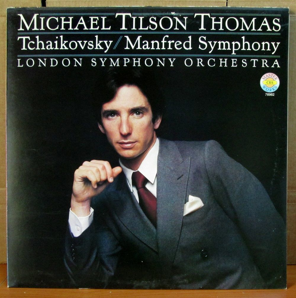 TCHAIKOVSKY Manfred Sym M. TILSON THOMAS LP 2.EL