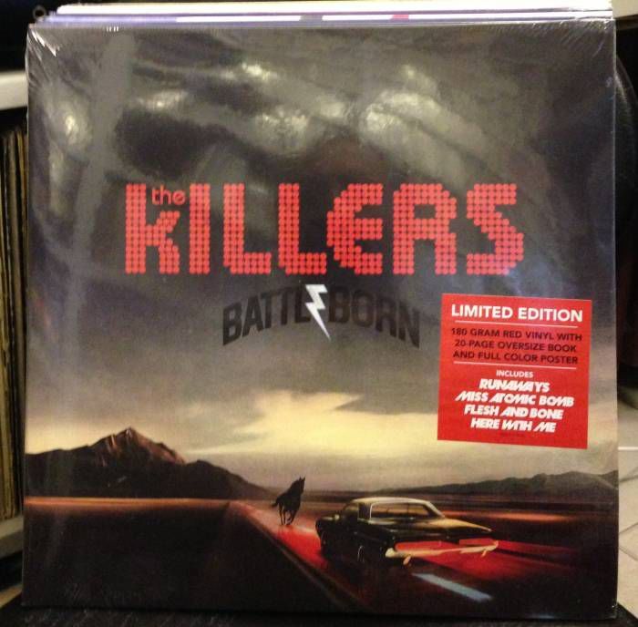 KILLERS - BATTLE BORN 180 GRAM 2LP SIFIR