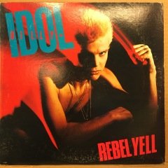 BILLY IDOL - REBEL YELL 1983 LP 2.EL PLAK