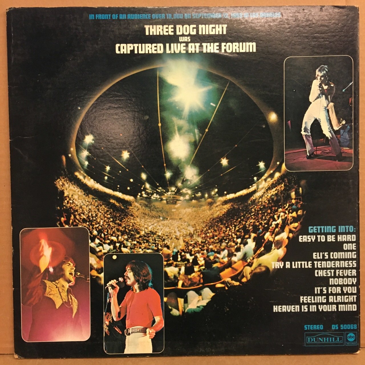 THREE DOG NIGHT - CAPTURED LIVE AT THE FORUM 2.EL PLAK