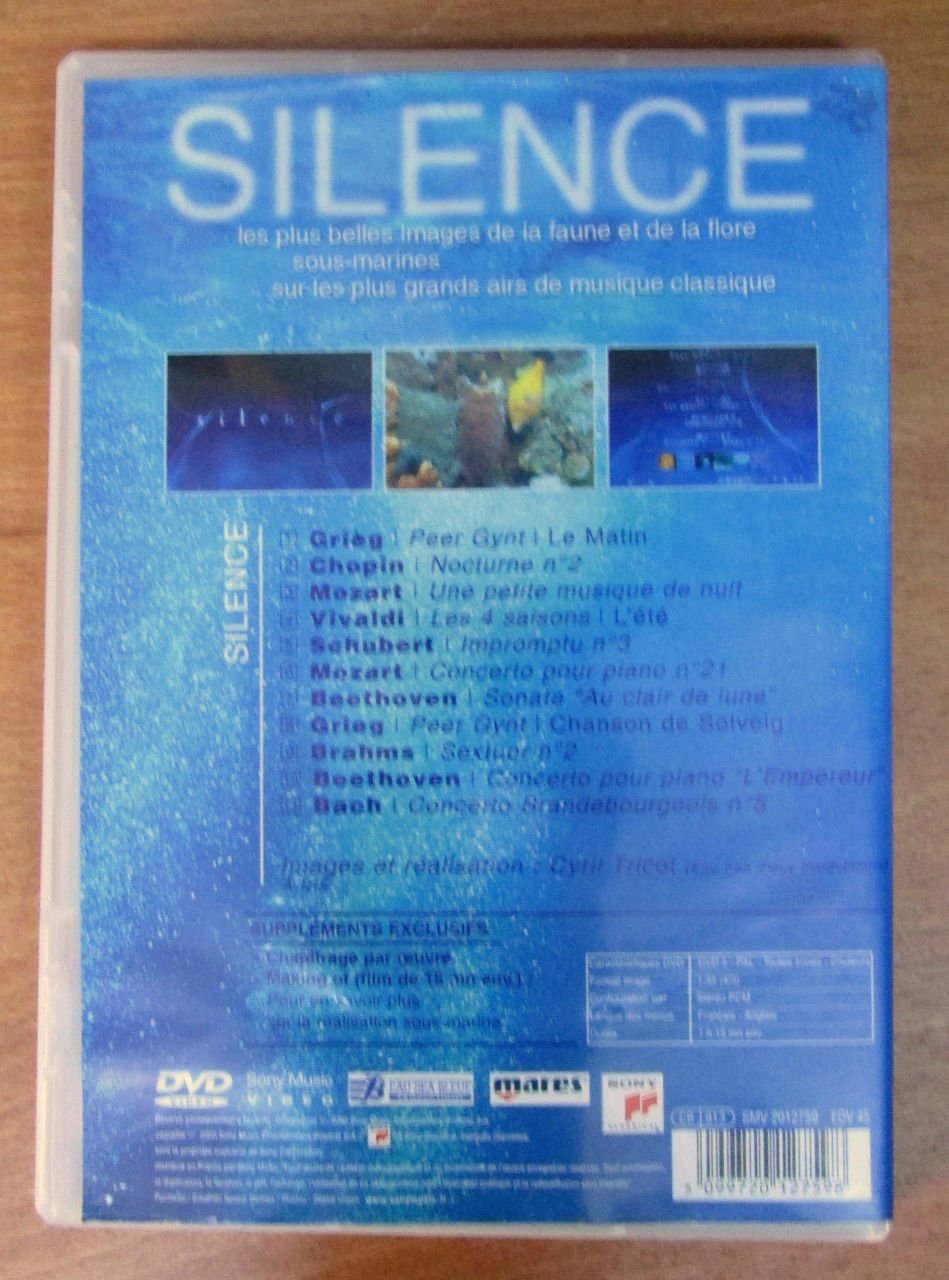 SILENCE Klasik Müzik ve Sualtı Görüntüler DVD