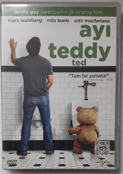 AYI TEDDY - TED - MARK WAHLBERG - MILA KUNIS - SETH MACFARLANE - DVD 2.EL