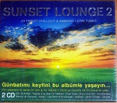 SUNSET LOUNGE 2 / 24 FINEST CHILLOUT & AMBIENT LATIN TUNES (2010) ARTİST 2CD SIFIR