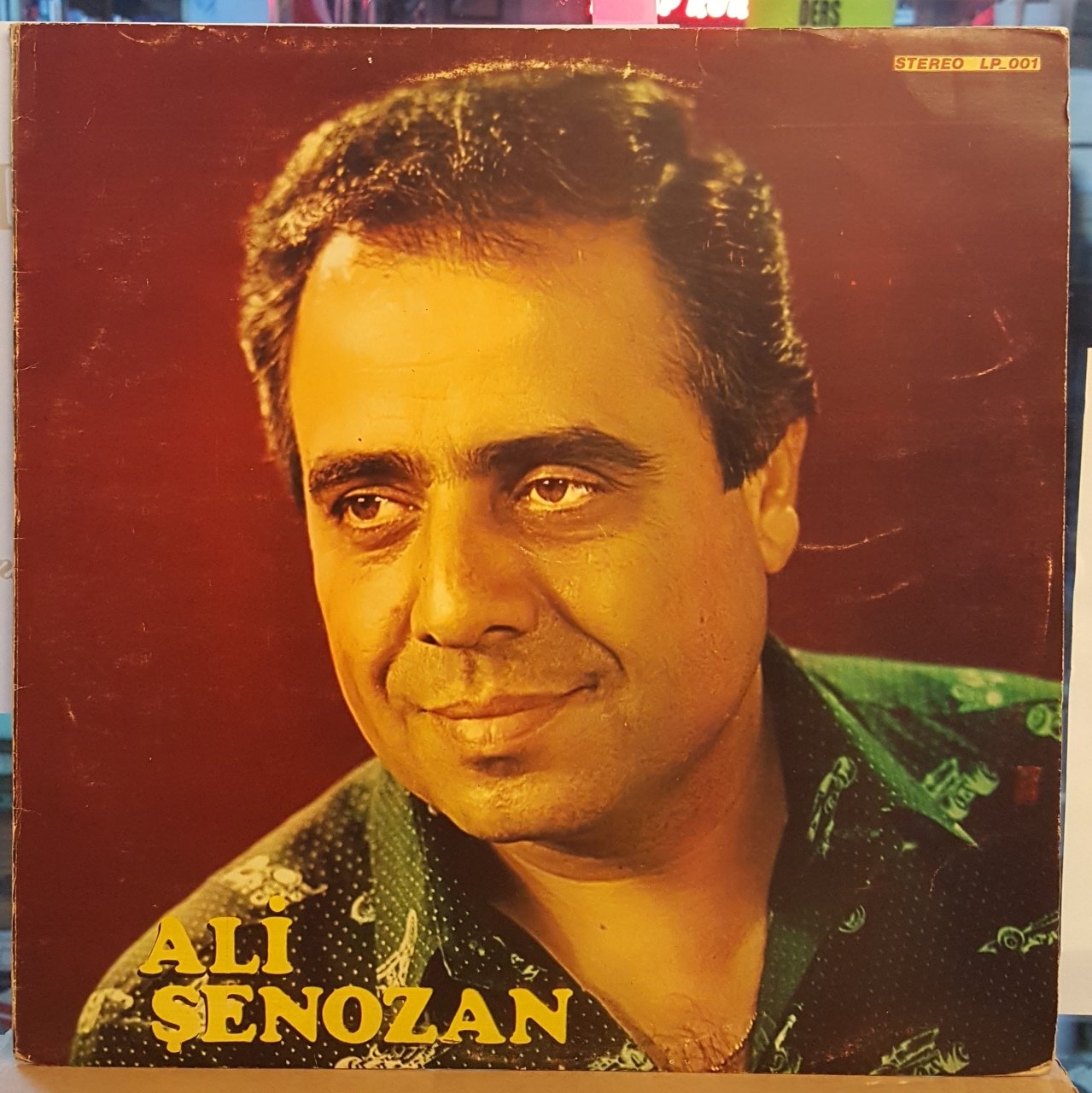 ALİ ŞENOZAN - GÜZELLER GÜZELİ - LP TÜRK SANAT MÜZİĞİ 2.EL