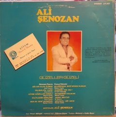 ALİ ŞENOZAN - GÜZELLER GÜZELİ - LP TÜRK SANAT MÜZİĞİ 2.EL
