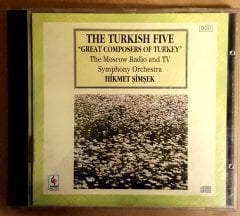 THE TURKISH FIVE / GREAT COMPOSERS OF TURKEY - HİKMET ŞİMŞEK / FERİT ALNAR NECİL KAZIM AKSES ULVİ CEMAL ERKİN CEMAL REŞİT REY AHMET ADNAN SAYGUN (1994) - CD  RAKS MÜZİK 2.EL