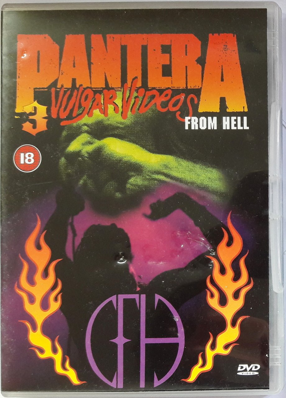 PANTERA - 3 VULGAR VIDEOS FROM HELL (1999) - DVD 2.EL