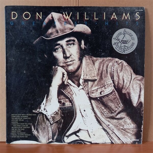 DON WILLIAMS – GREATEST HITS (1981) - LP 2.EL PLAK