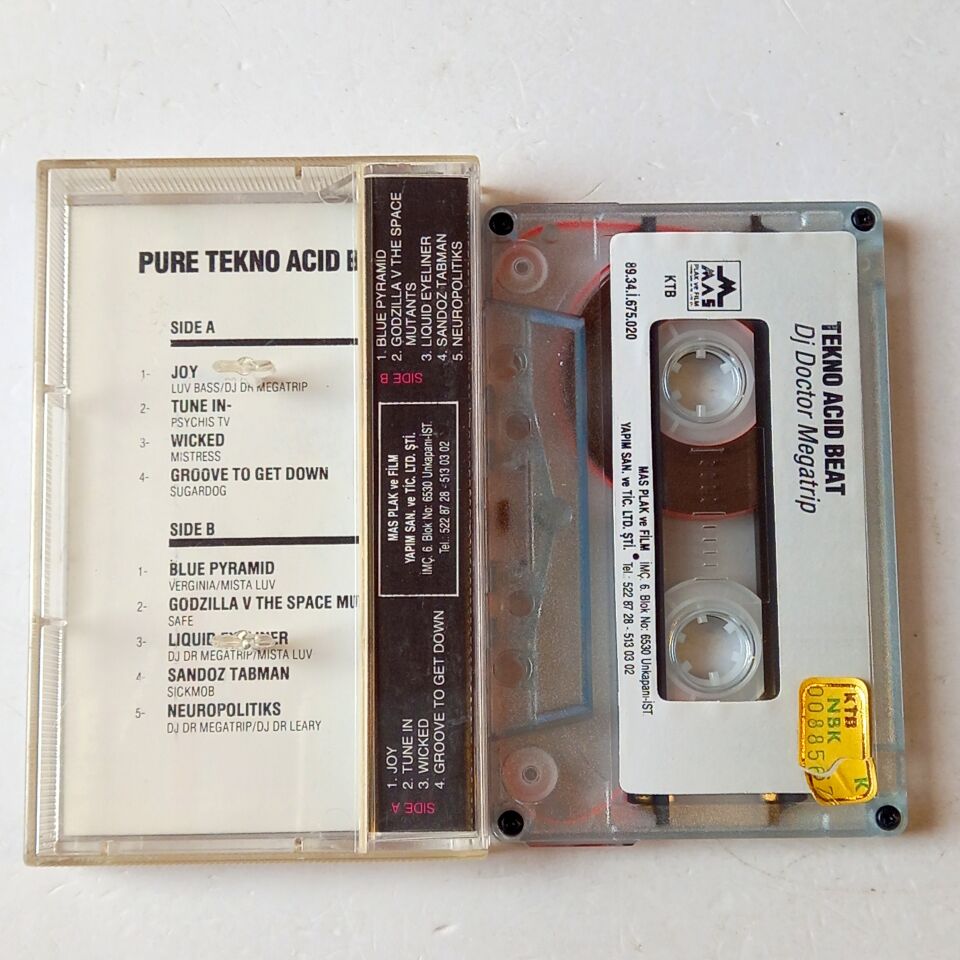PURE TEKNO ACID BEAT - DJ DOCTOR MEGATRIP (1989) - KASET 2.EL