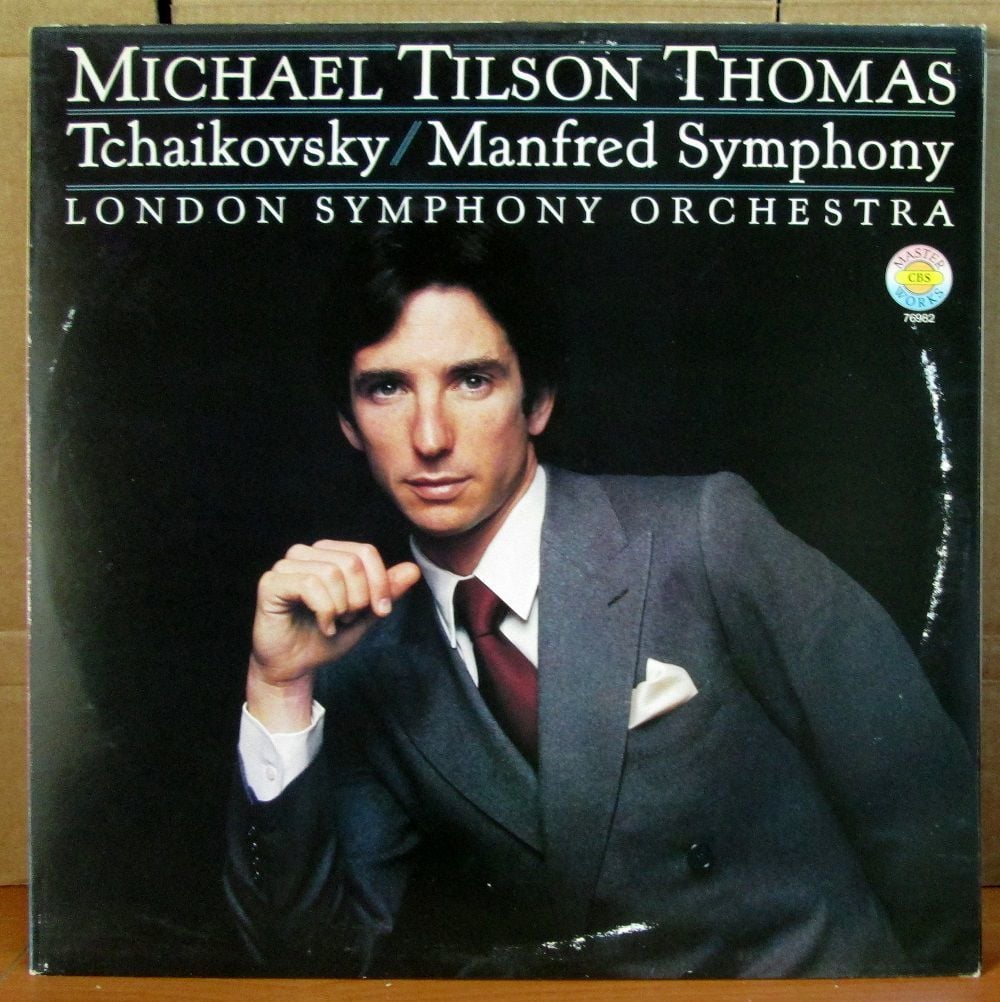 TCHAIKOVSKY Manfred Sym M. TILSON THOMAS LP 2.EL