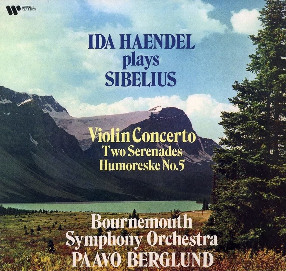 SIBELIUS - VIOLIN CONCERTO / 2 SERENADES (1976) IDA HAENDEL (VIOLIN) - LP 2021 EDITION SIFIR PLAK