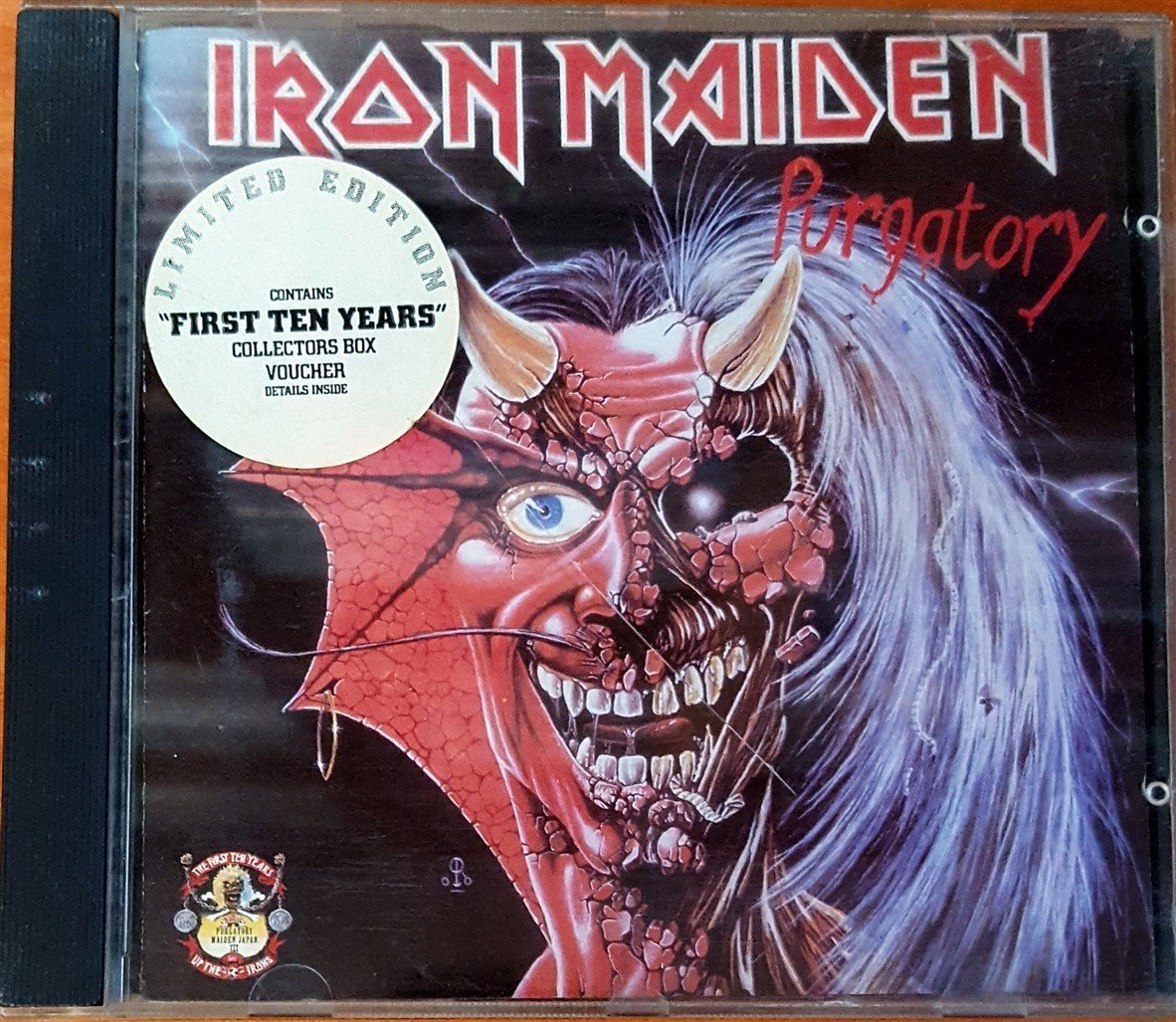 IRON MAIDEN - PURGATORY / MAIDEN JAPAN CD 2.EL