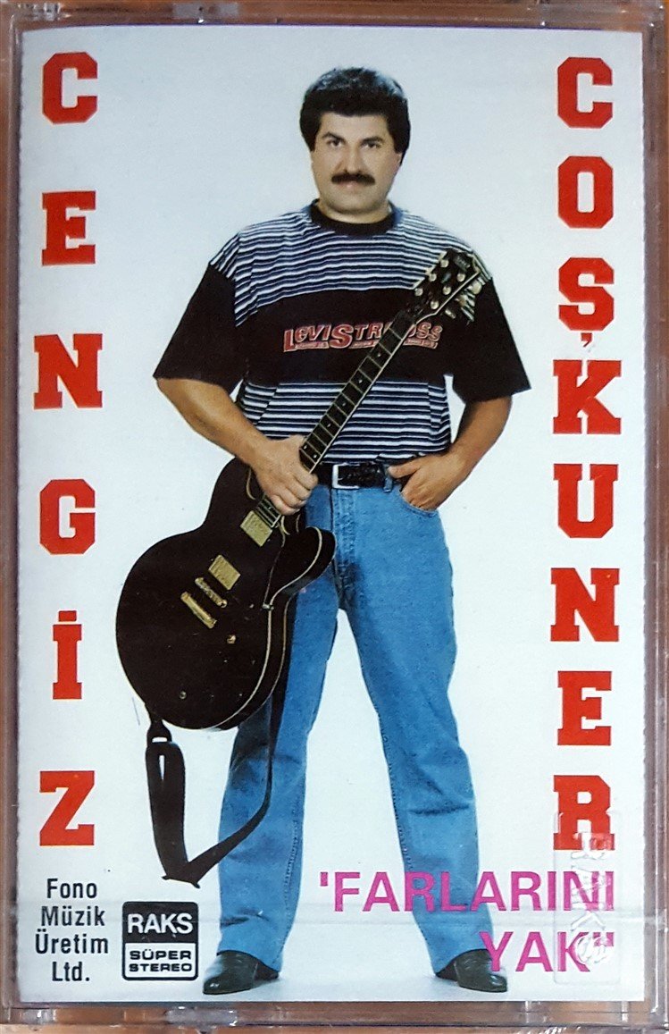 CENGİZ COŞKUNER - FARLARINI YAK (1992) FONO KASET SIFIR