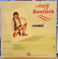 ARİF ŞENTÜRK - HAMDİ - LP HALK MÜZİĞİ 2.EL PLAK