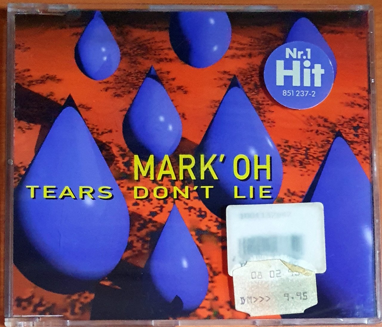 MARK' OH - TEARS DON'T LIE (1994) - CD SINGLE 2.EL
