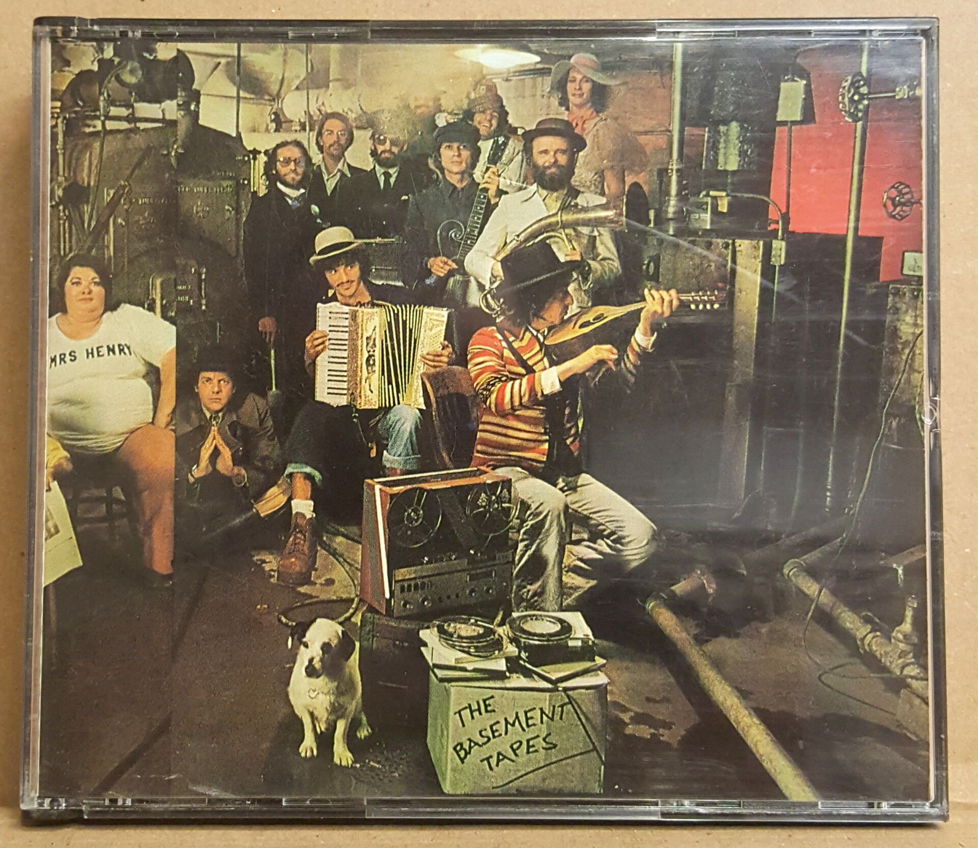 BOB DYLAN & THE BAND - THE BASEMENT TAPES (1975) - 2CD 1988 EDITION MADE IN USA  FAT DOUBLE JEWEL CASE 2.EL