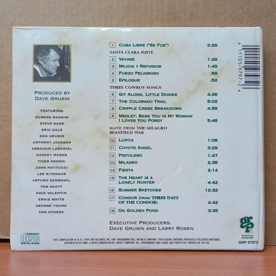 DAVE GRUSIN – THE ORCHESTRAL ALBUM (1994) - CD 2.EL