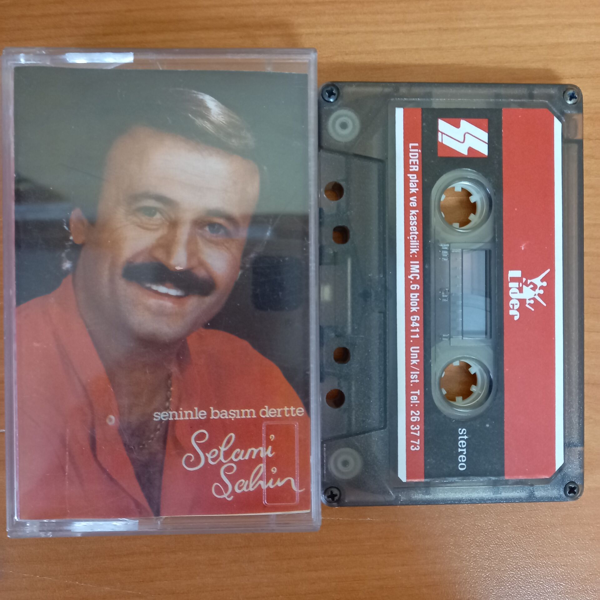 SELAMİ ŞAHİN - SENİNLE BAŞIM DERTTE - KASET 2.EL