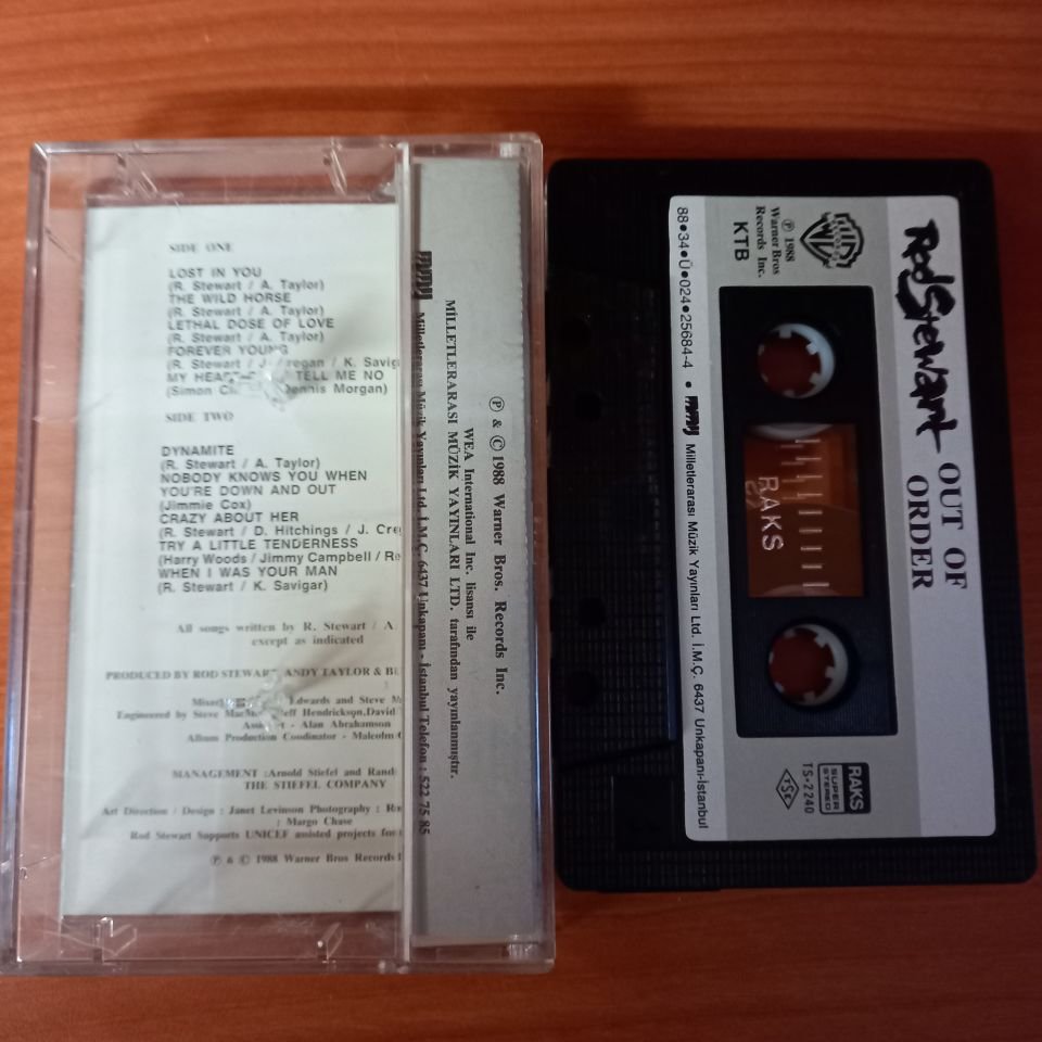 ROD STEWART - OUT OF ORDER (1988) - KASET 2.EL