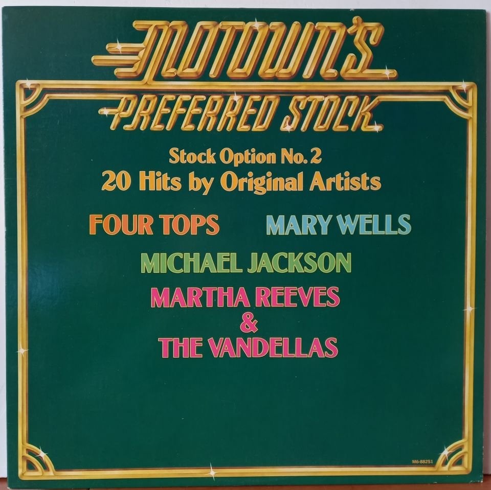MOTOWN'S PREFERRED STOCK - STOCK OPTION NO. 2 / FOUR TOPS, MARY WELLS, MICHAEL JACKSON (1977) - LP 2.EL PLAK