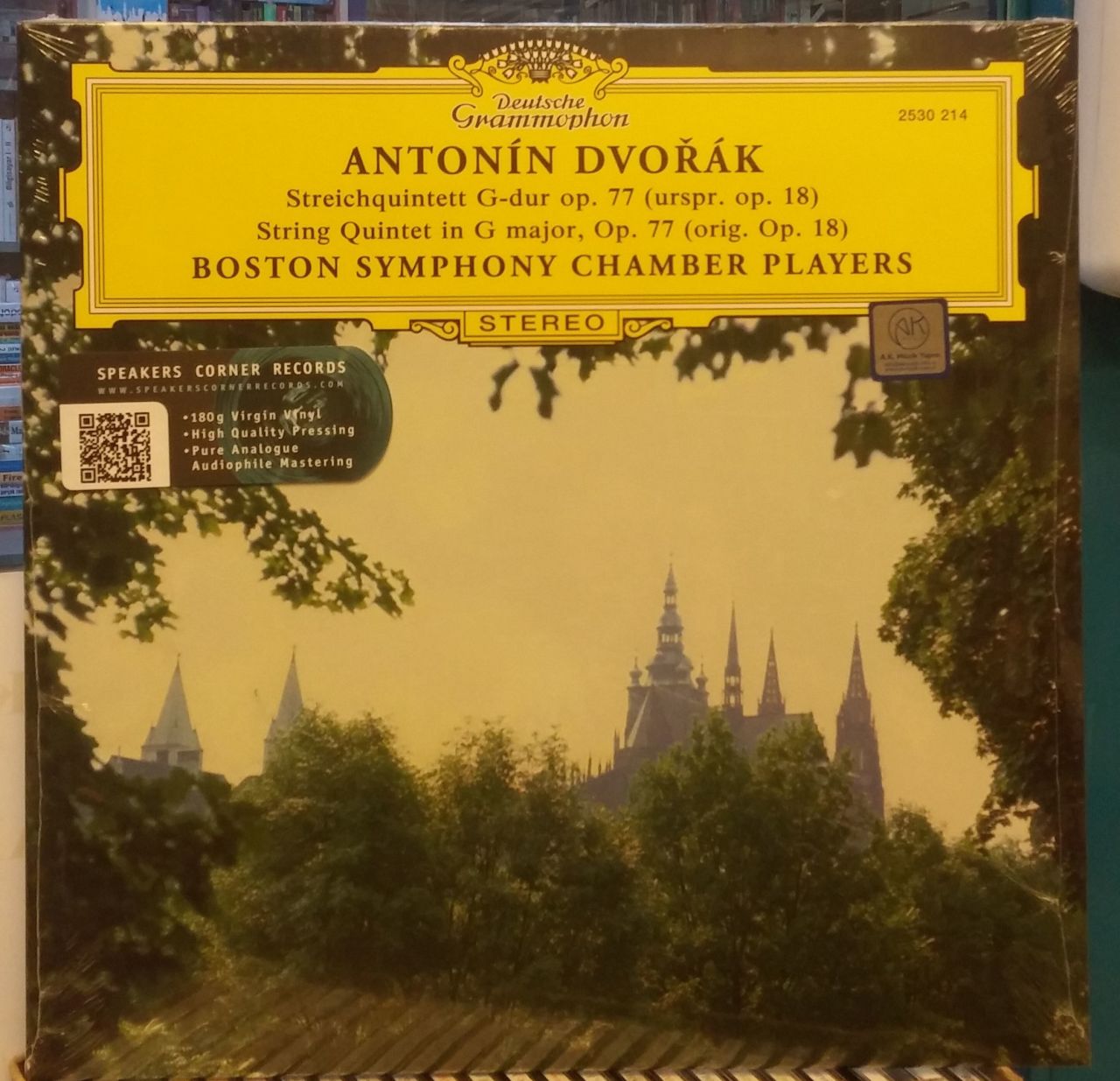 DVORAK STRING QUINTET G MAJ OP 77 LP 180GR SFR