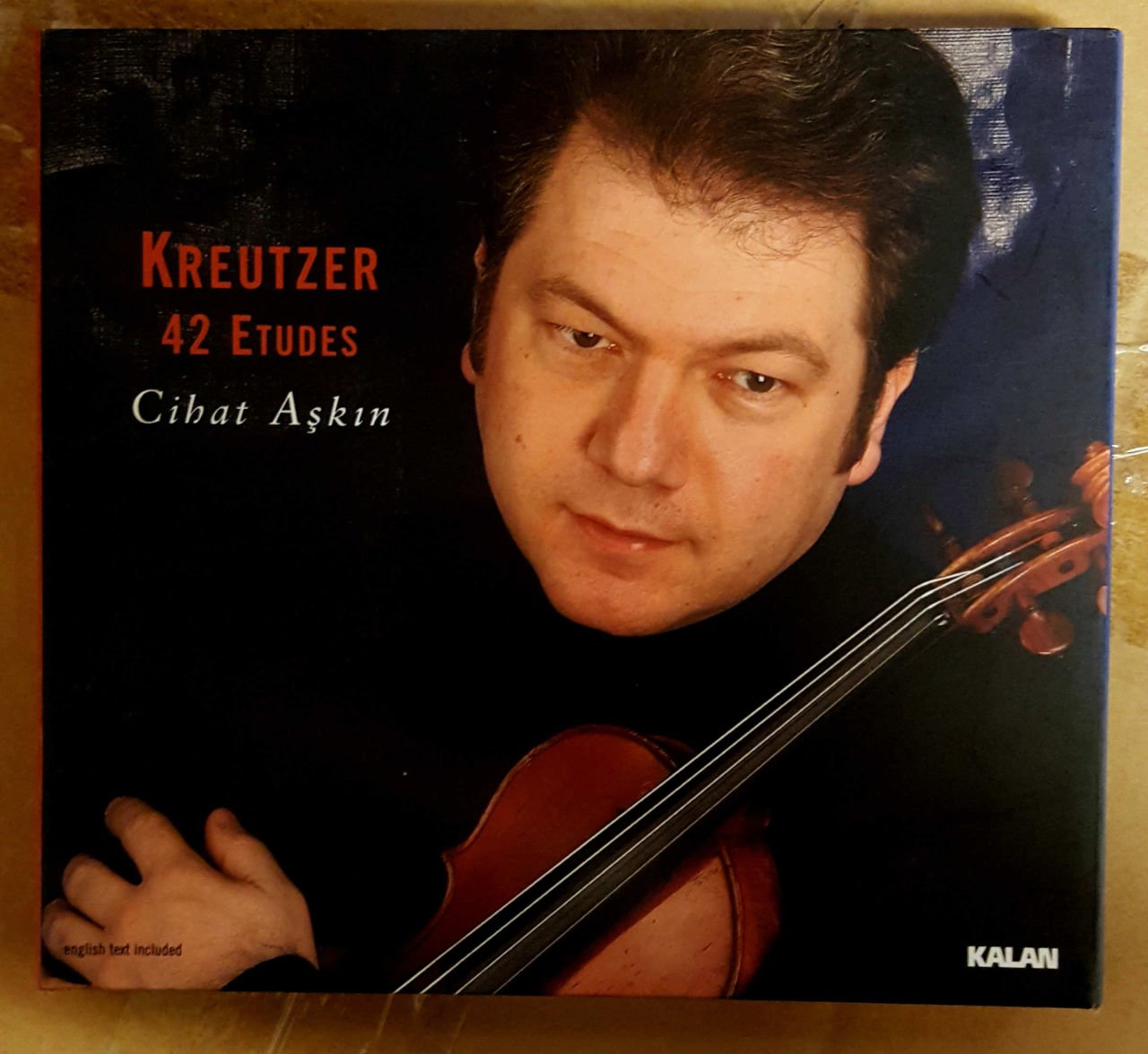 CİHAT AŞKIN KREUTZER 42 ETUDES 2CD DIGIPACK 2.EL