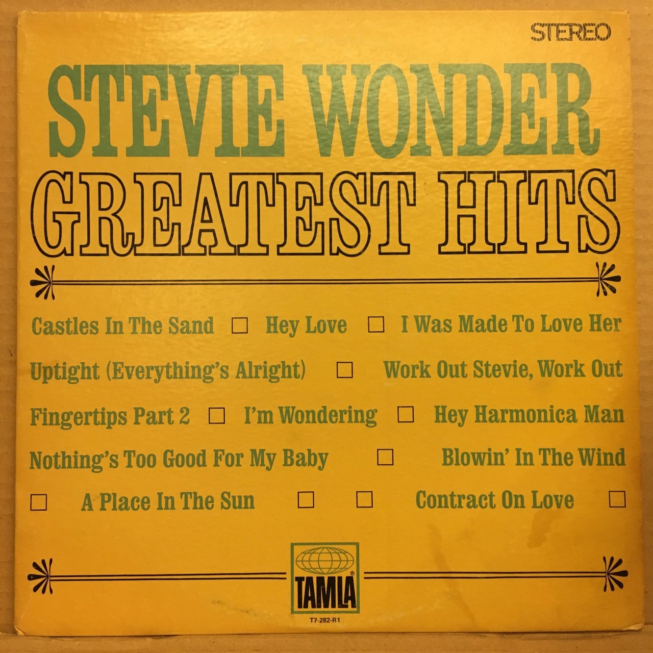 STEVIE WONDER - GREATEST HITS 2.EL PLAK