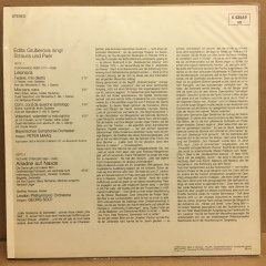 EDITA GRUBEROVA SINGT STRAUSS UND PAER 1979 2.EL PLAK İMZALI