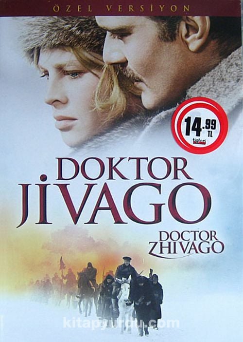 DOCTOR ZHIVAGO (1965) - DOKTOR JİVAGO - GERALDINE CHAPLIN - JULIE CHRISTIE - OMAR SHARIF - DAVID LEAN - 2xDVD AMBALAJINDA SIFIR (BORIS PASTERNAK)