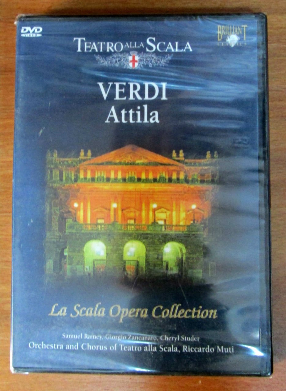VERDI: ATTILA LA SCALA OPERA COLLECTION DVD SFR