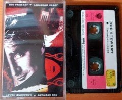 ROD STEWART - VAGABOND HEART (1991) MMY CASSETTE MADE IN TURKEY ''USED'' PAPER LABEL