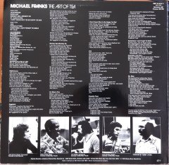 MICHAEL FRANKS - THE ART OF TEA (1975) - PLAK 2.EL