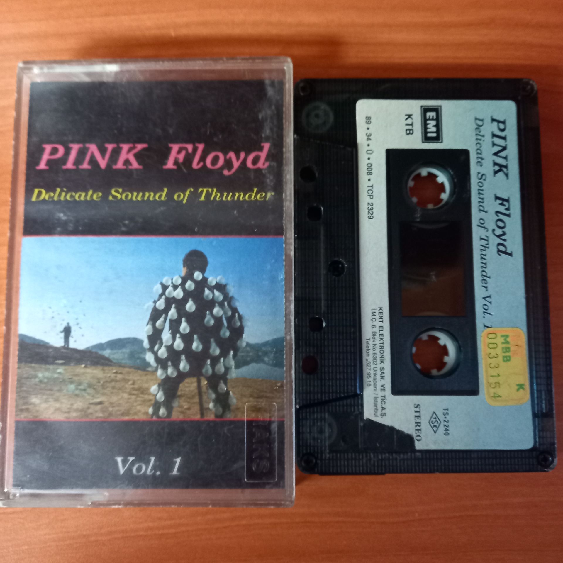 PINK FLOYD - DELICATE SOUND OF THUNDER VOL.1 (1989) - KASET 2.EL