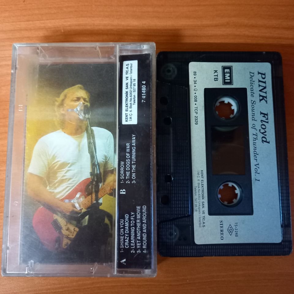 PINK FLOYD - DELICATE SOUND OF THUNDER VOL.1 (1989) - KASET 2.EL