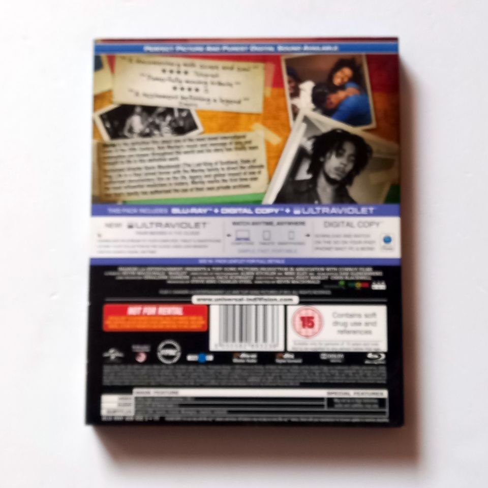 MARLEY - BOB MARLEY, ZIGGY MARLEY, JIMMY CLIFF - YÖN.: KEVIN MACDONALD - BLU-RAY BÖLGE B 2.EL TÜRKÇE ALTYAZI YOKTUR
