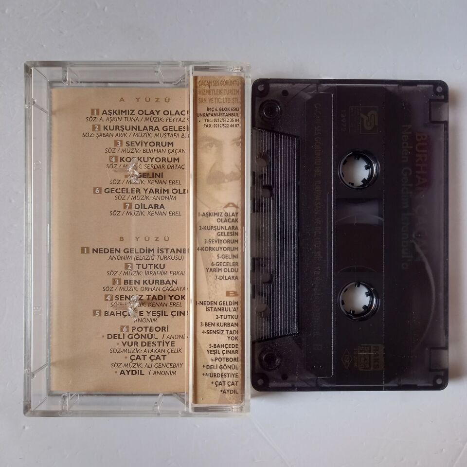BURHAN ÇAÇAN - NEDEN GELDİM İSTANBUL'A (1994) - KASET 2.EL