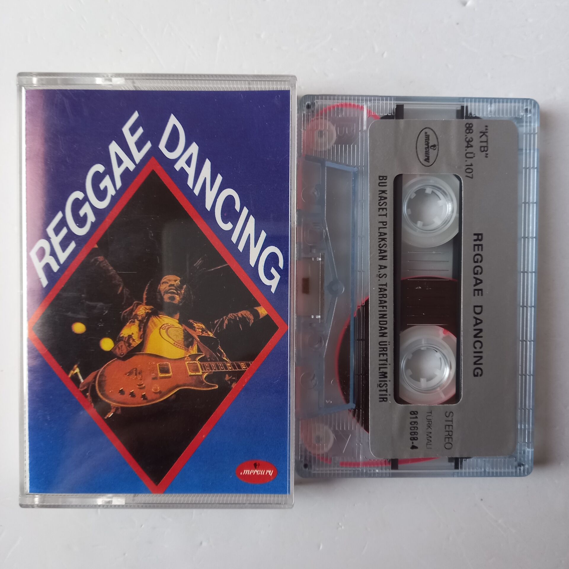 REGGAE DANCING / FREDDIE MCGREGOR, BERNIE LYON, BORIS GARDINER, AL CORLEY (1988) - KASET 2.EL