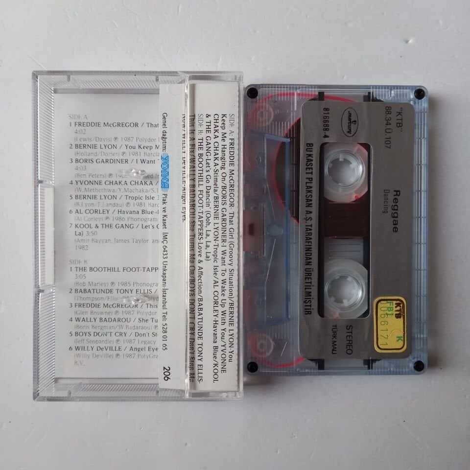 REGGAE DANCING / FREDDIE MCGREGOR, BERNIE LYON, BORIS GARDINER, AL CORLEY (1988) - KASET 2.EL