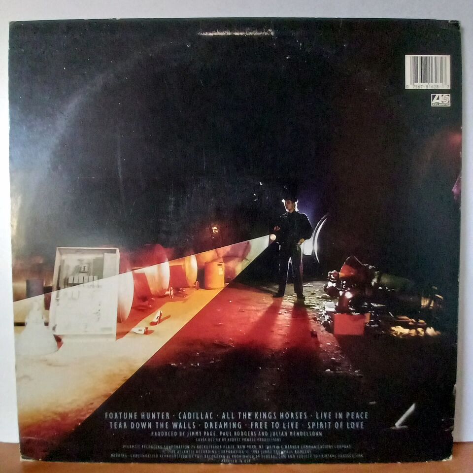 THE FIRM – MEAN BUSINESS (1986) -JIMMY PAGE, PAUL RODGERS LP 2.EL PLAK