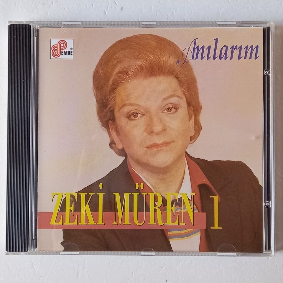 ZEKİ MÜREN – ANILARIM 1 (1994) - CD 2.EL