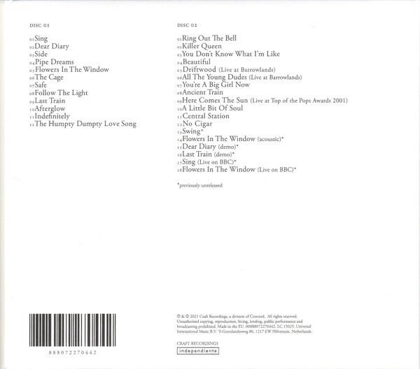 TRAVIS – THE INVISIBLE BAND (2001) - 2CD REMASTERED 2021 REISSUE 20TH ANNIVERSARY EDITION DIGISLEEVE AMBALAJINDA SIFIR