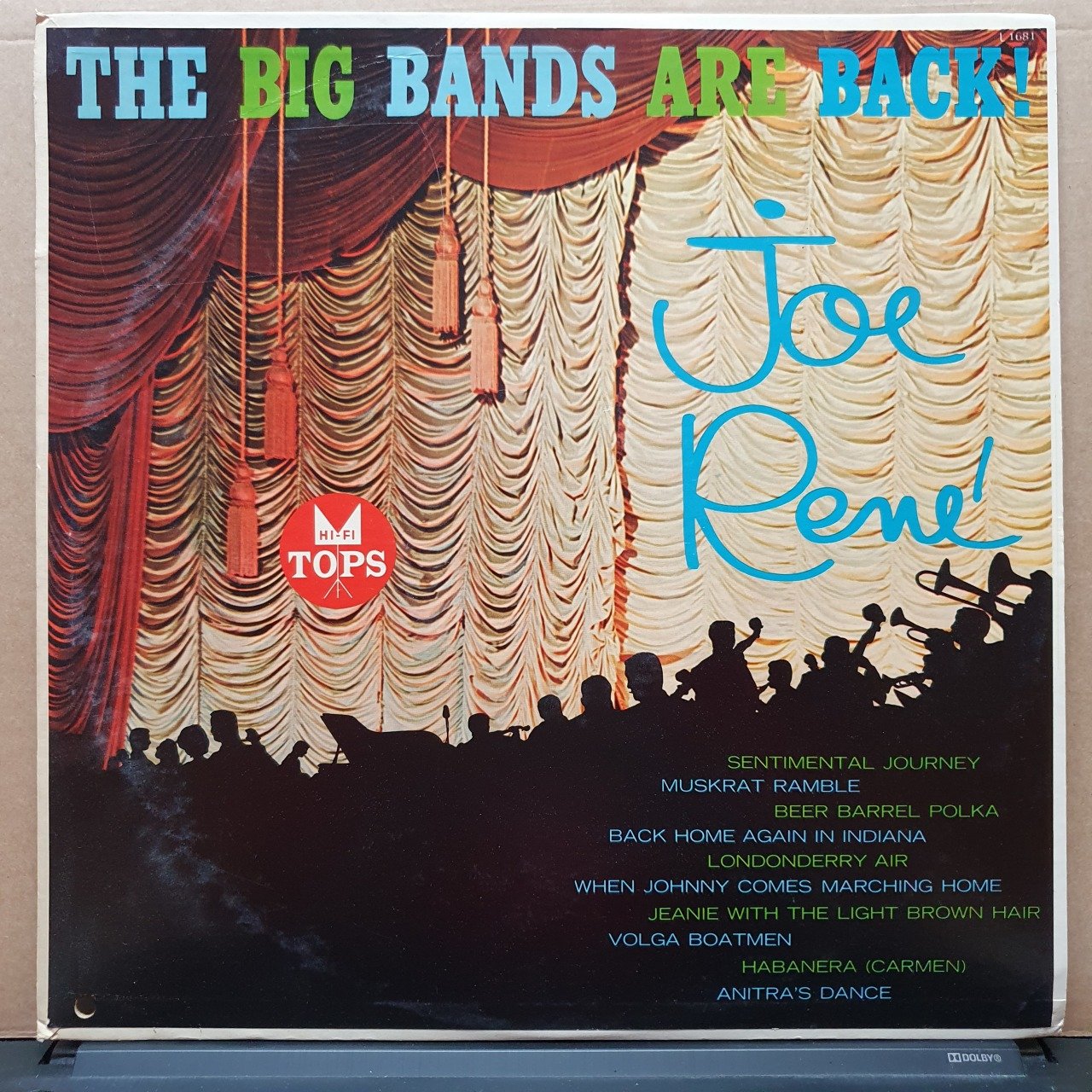 JOE RENE - THE BIG BANDS ARE BACK (1959) - LP 2.EL PLAK
